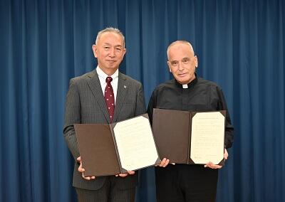 上智大学と高大連携協定を締結しました
