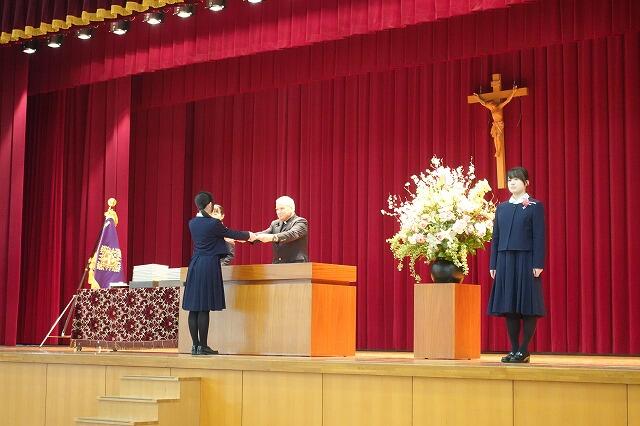 2025年度修了式・中学卒業証書授与式