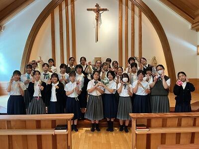 宗教科夏期講習 麦を使って工作しよう♪
