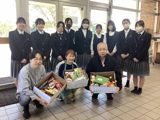 生徒会総務局 フードバンク活動に参加しました