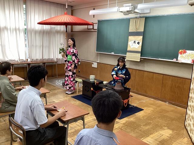 茶道部　藤嶺学園藤沢中学校・高等学校 　聖園祭交流茶会