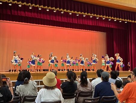 学園内連携　～聖園幼稚園 チア発表～