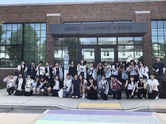 高校1年生　カナダ研修①