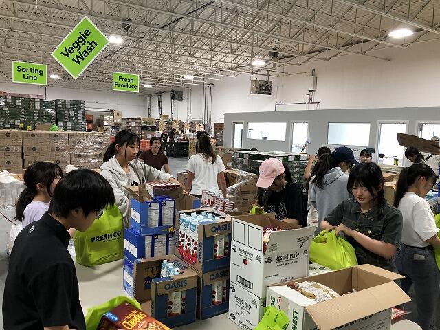 高校1年生　カナダ研修②